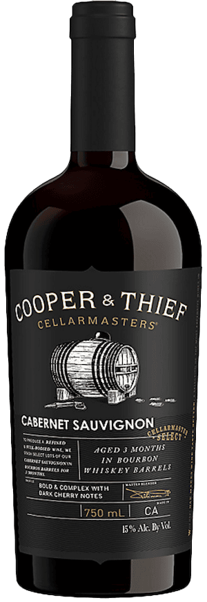 Cooper and Thief Cellarmasters, Cabernet Sauvignon Bourbon Barrel, 2022
