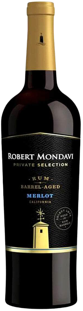 Robert Mondavi Private Selection, Rum Barrel Aged Merlot, 2021