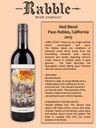 Rabble Red Blend, Rabble Wine Company