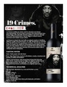 Cali Red, 19 Crimes