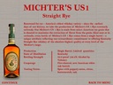 Single Barrel Straight Rye Whiskey , Michter's Distillery 