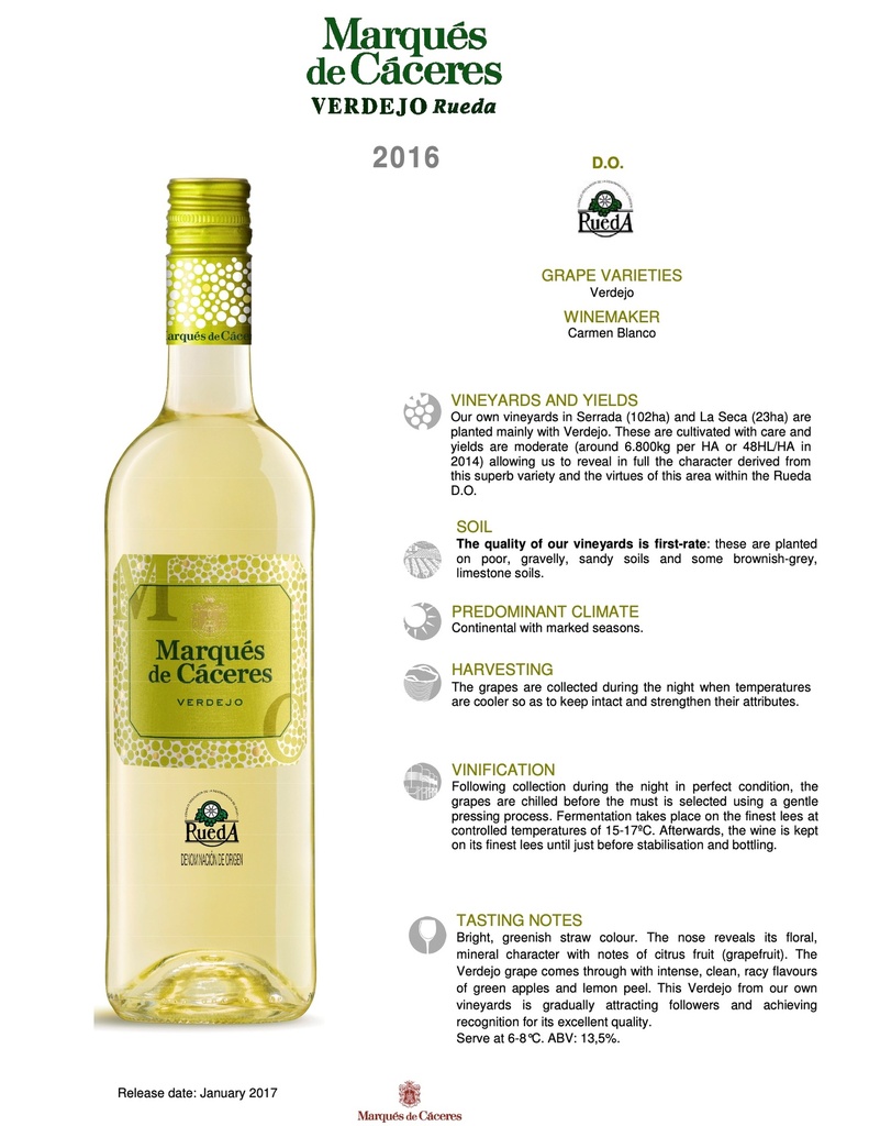 Verdejo, Marques de Caceres