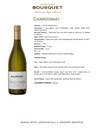 Chardonnay, Domaine Bousquet