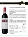 Malbec Terroir, Altos las Hormigas