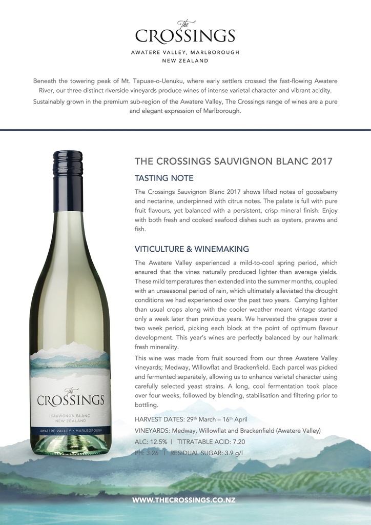 Sauvignon Blanc, The Crossings