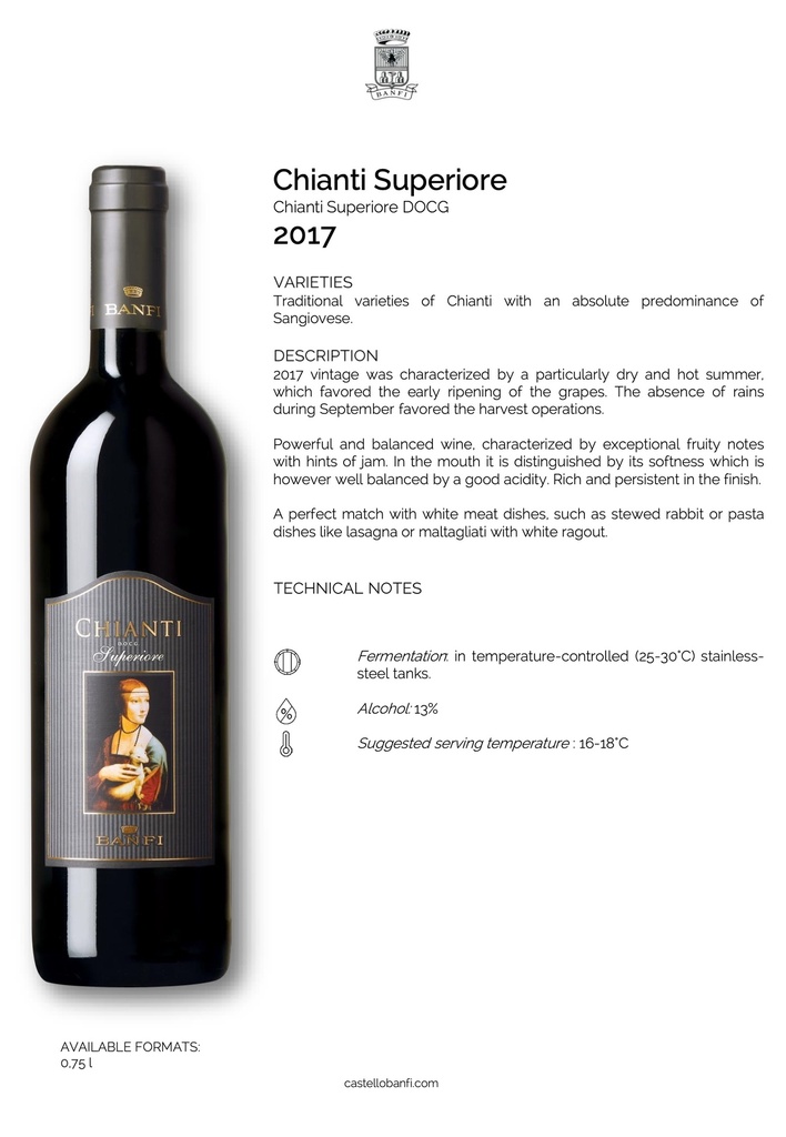 Chianti Superiore DOCG, Castello Banfi 