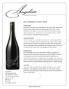 Pinot Noir Reserve, Angeline 