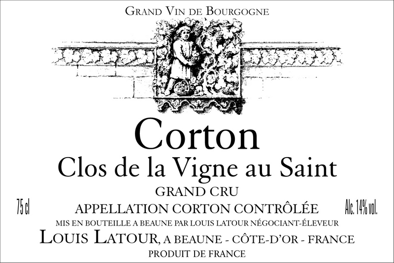 Corton Clos de la Vigne au Saint, Louis Latour