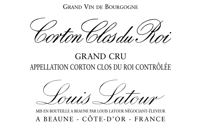 Corton Clos du Roi, Louis Latour (Magnum)