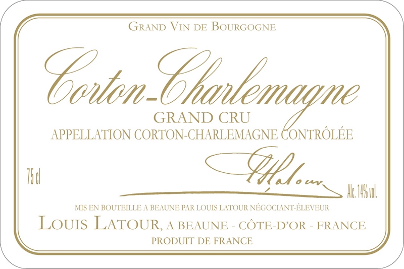 Corton Charlemagne Grand Cru Blanc, Louis Latour (3L)