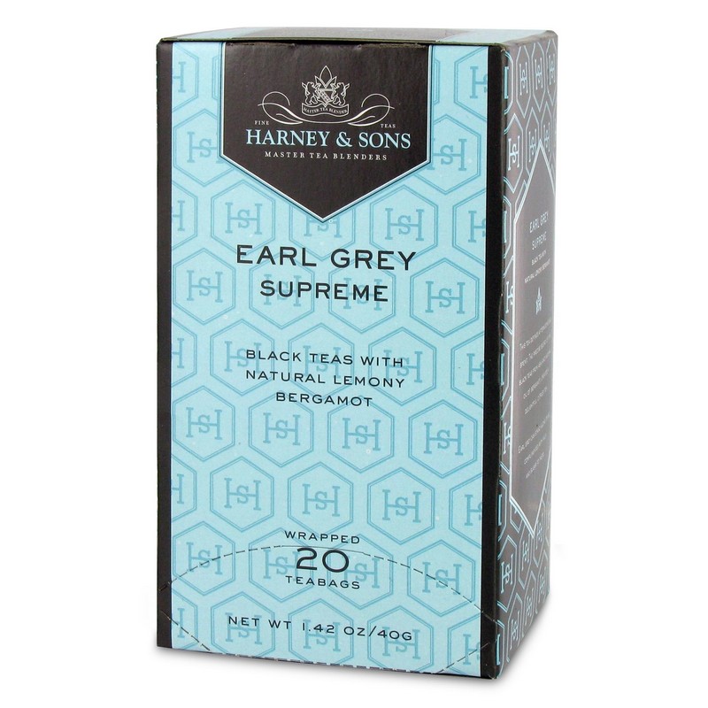 Harney & Sons, Organic Earl Grey Supreme Premium (20 Sachets)