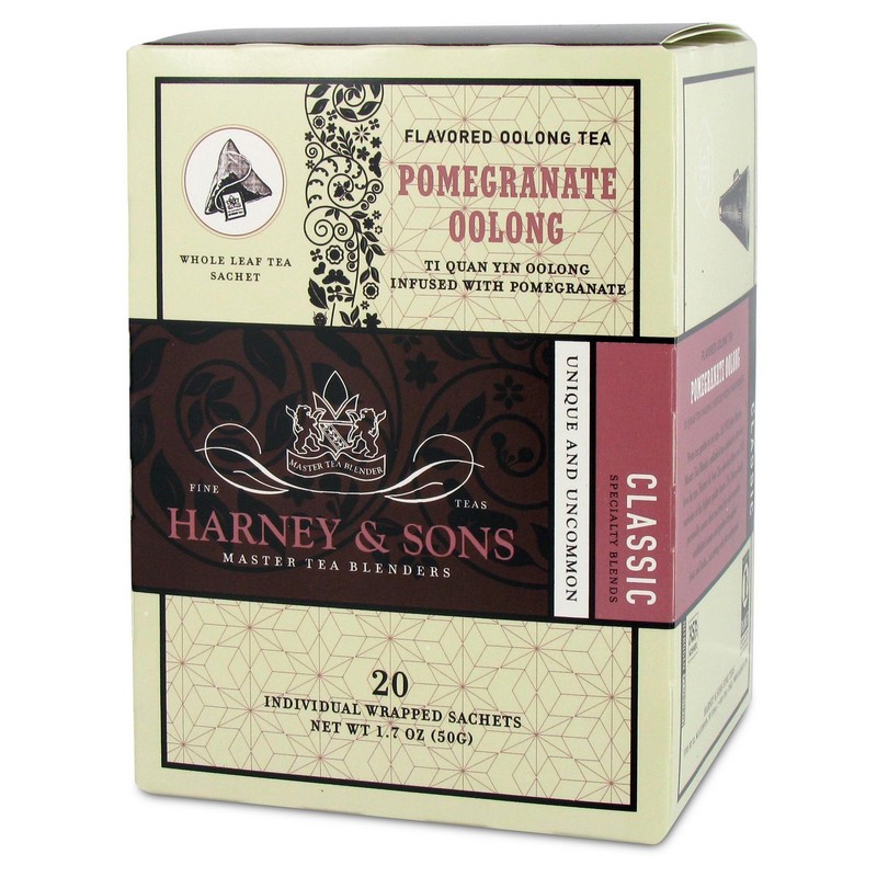 Harney & Sons, Pomegranate Oolong IW Sachets (20 Sachets)