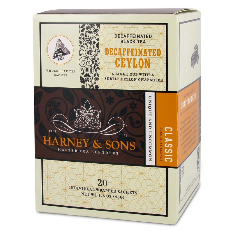 Harney & Sons, Decaf Ceylon IW Sachets (20 Sachets)