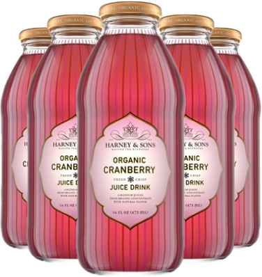 Organic Cranberry Juice, Harney &amp; Sons (6 Pack)