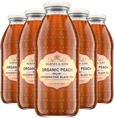 Organic Peach Iced Tea, Harney &amp; Sons (6 Pack)