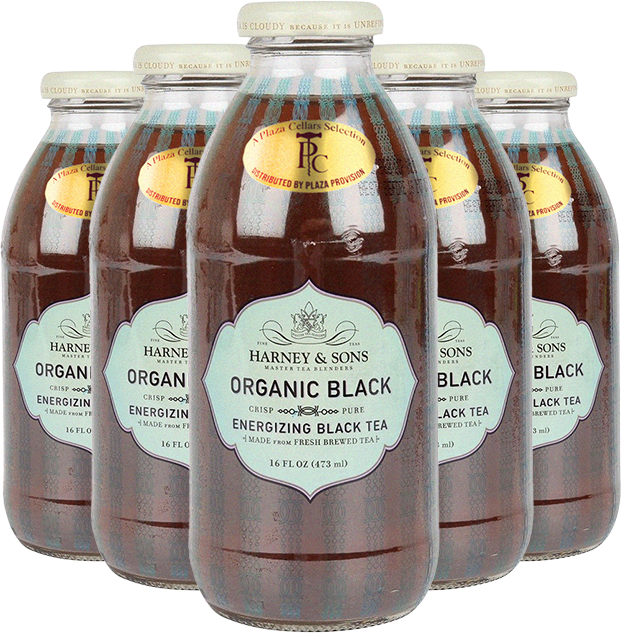 Organic Plain Black Iced Tea, Harney &amp; Sons (6 Pack)