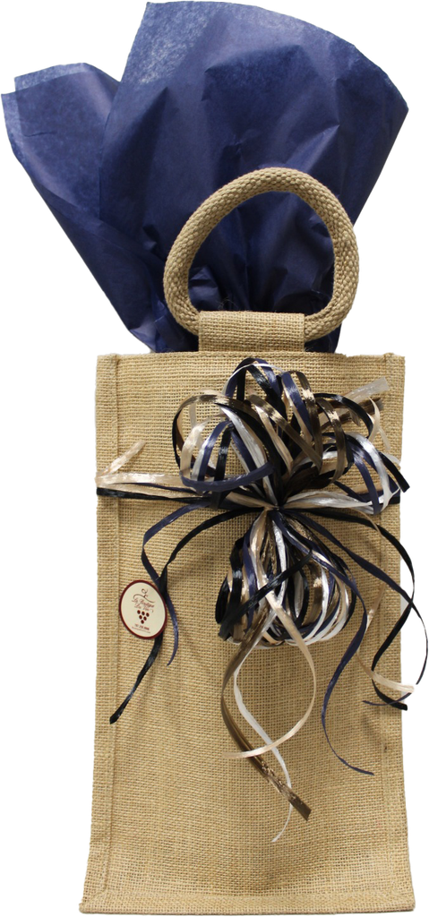 Jute 2 Bottle Holder