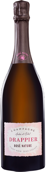 Champagne Drappier, Rosé Brut Nature