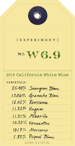 OVID Napa White Blend Experiment W6.9