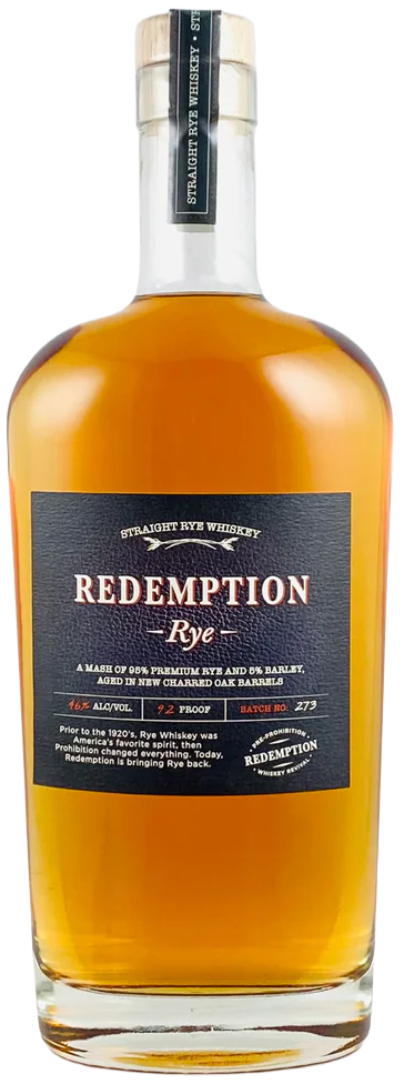 Redemption, Rye Whiskey