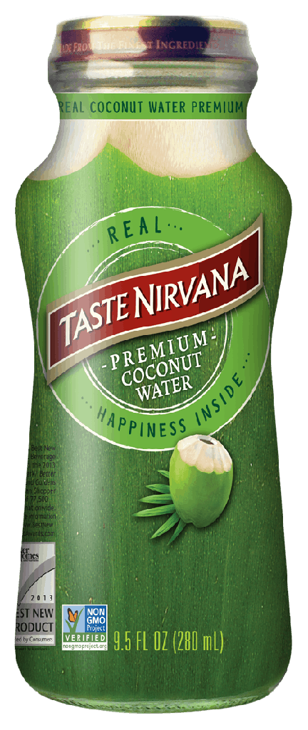 Taste Nirvana, Real Coconut Water (no pulp) (9.5 fl oz.)