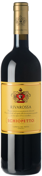 Schiopetto, Rivarossa Red Wine, 2018