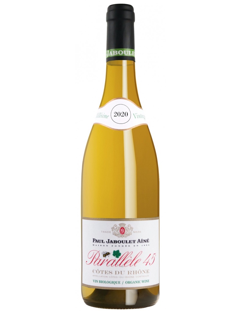 Paul Jaboulet, Cotes du Rhone Blanc Parallele 45, 2020