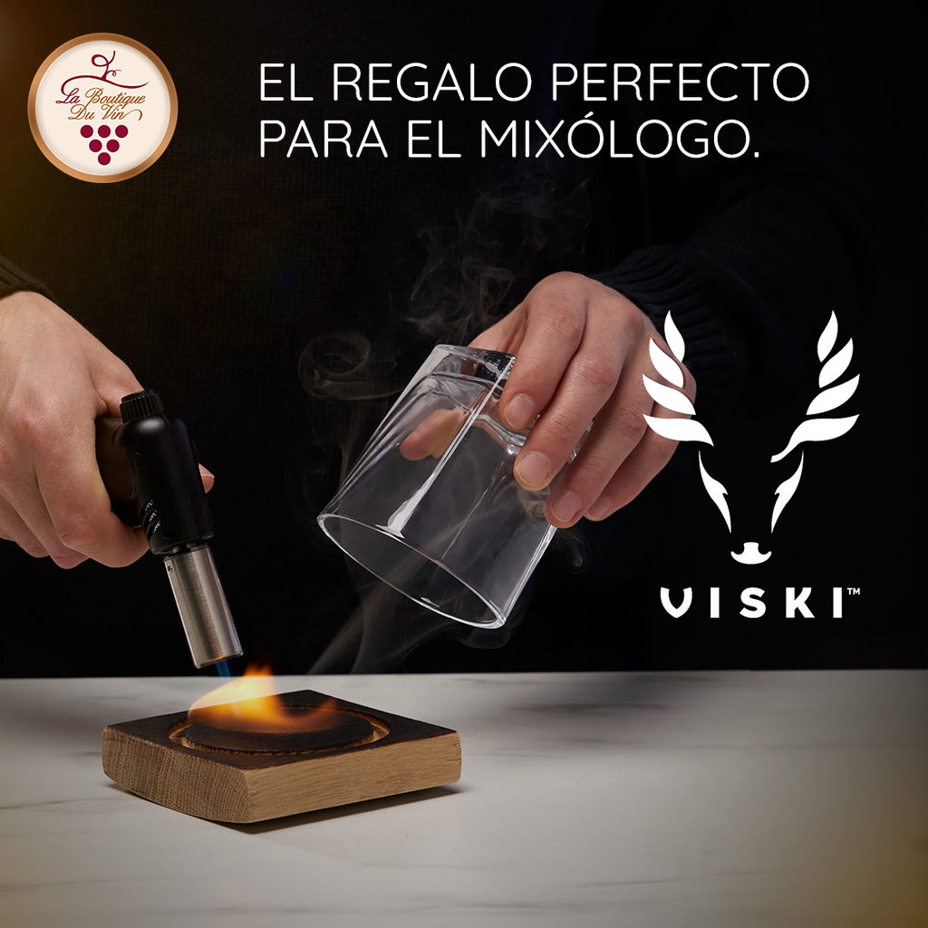 Viski Alchemi Barrel Board Smoking Kit