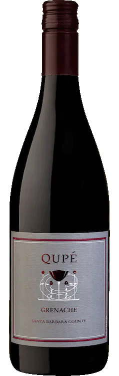 Qupé Wine, Grenache Santa Barbara County, 2019