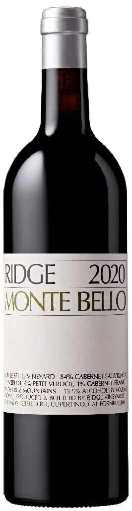 Ridge, Monte Bello Cabernet Sauvinon, 2020