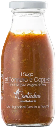 Contadini Tomato Pasta Sauce, Tuna & Capers