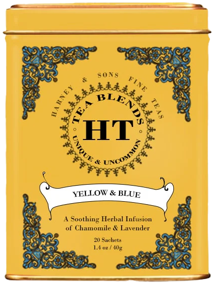 Harney & Sons, Yellow & Blue, HT Tin of 20 Sachets