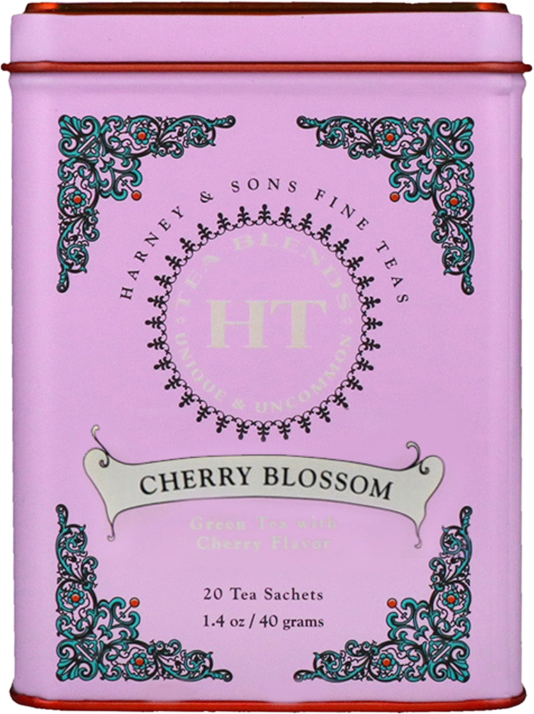 Harney & Sons, HT Cherry Bloosom Tin, 20 Sachets