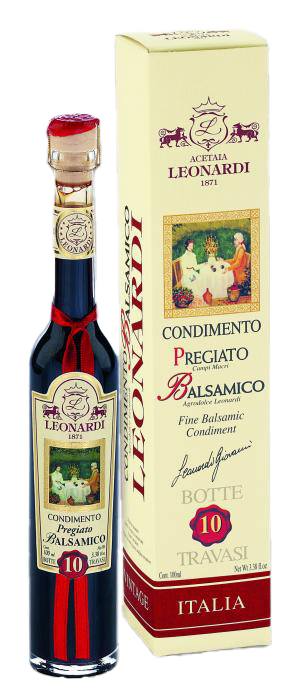 Acetaia Leonardi, L109 Pregiato Condimento Balsamico 10 Year, 100ml