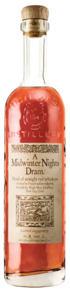 High West, Midwinter Nights Dram Rye Whiskey