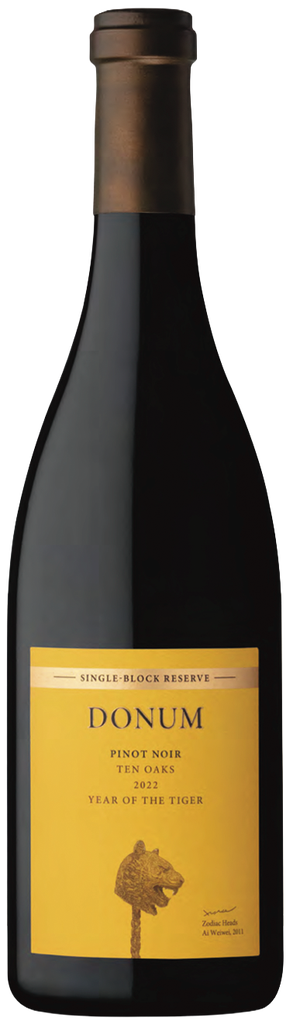 Donum Estates, Ten Oaks Pinot Noir Single Block, 2022