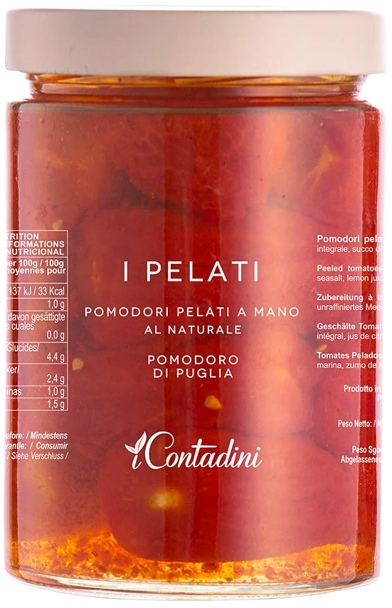 Contadini Whole Red Peeled Tomatoes