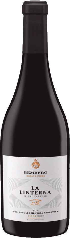 Bemberg Estate Wines, Pinot Noir La Linterna-Las Piedras, 2016