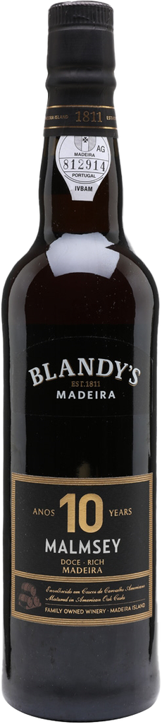 Blandys, Madeira Malmsey 10 Year Old (500 ml)