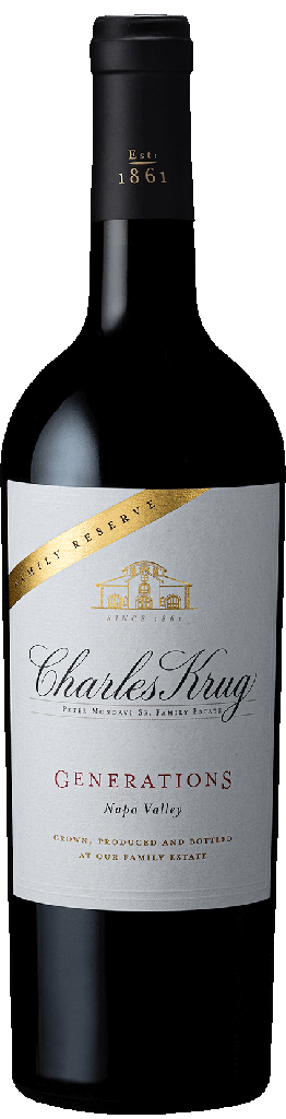 Charles Krug, Generations Family Reserve Red Wine, 2016