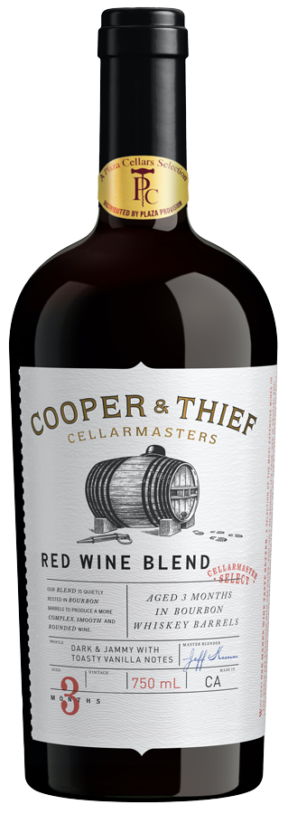 Cooper and Thief Cellarmasters, Bourbon Barrel Red Blend, 2021