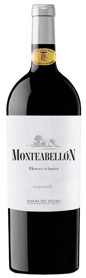 Monteabellon, 14 Meses en Barrica Tempranillo, 2020