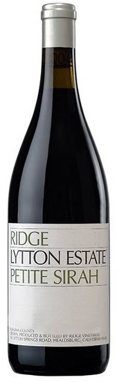 Ridge, Petite Syrah Lytton Estate, 2015