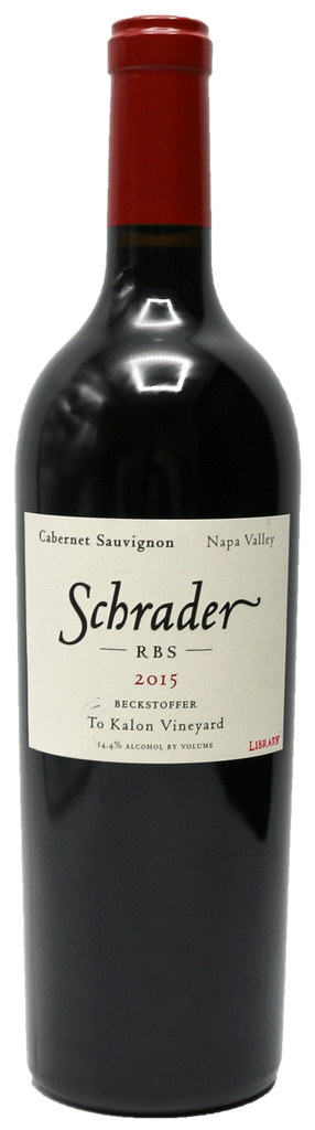 Schrader, RBS To Kalon Cabernet Sauvignon, 2019