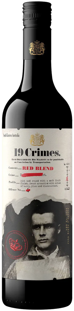 19 Crimes, Red Blend, 2021