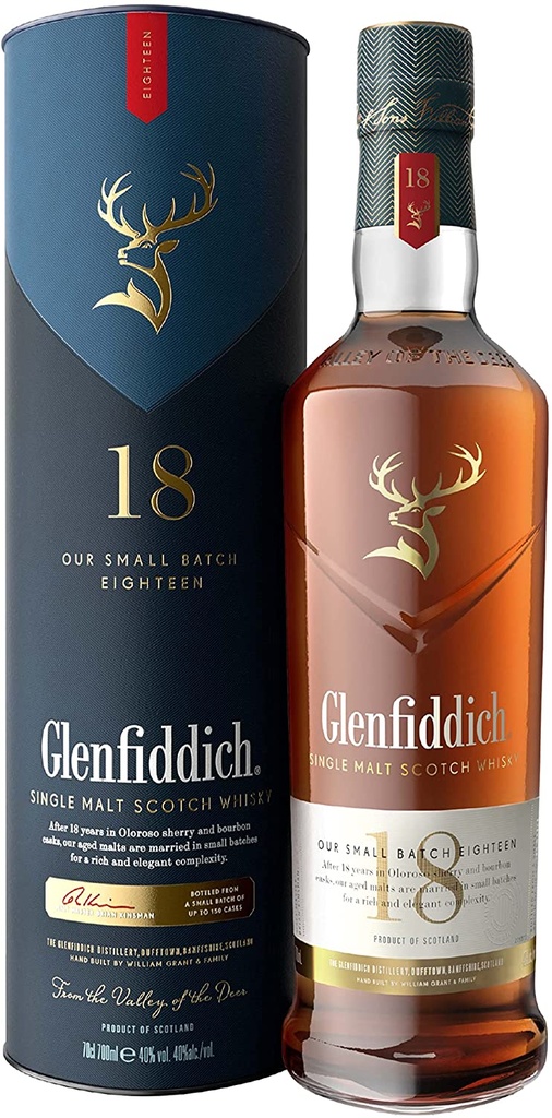 Glenfiddich, 18 Yr Small Batch Res