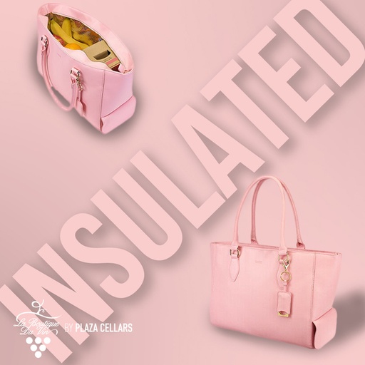 [902250] Blush Insulated Pink Tote Bag