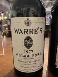 [991157] Warre's Port Vintage 1977