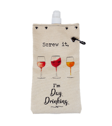 [902921] Tote+able Wine Beverage Canteen- Screw it I'm day drinking
