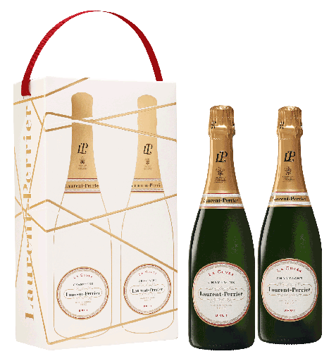 [190938] Laurent Perrier, 2 Bottles Brut Bi-Pack